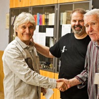 Siegerehrung mit Willy Rosen