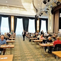 Turniersaal Deutsche Senioreneinzelmeisterschaft 2021