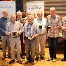 Die 90jährigen Teilneher der DEM 65+