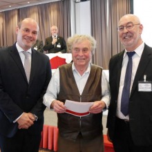 Hoteldirektor Hoebbel, Herbert Schmitthöfer und Gerhard Meiwald