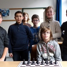 Teilnehmer der Leibniz Schach-AG