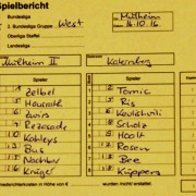 Saison 16/17: SFK gegen Mülheim Nord II