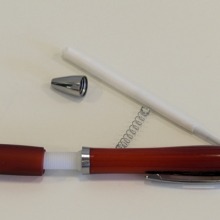 Zerbrochener Kugelschreiber