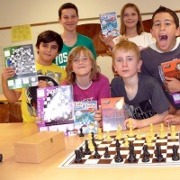 Siegerehrung in der Schach-AG
