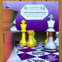 Das Turnierplaket unseres Sponsors "Schach Niggemann"